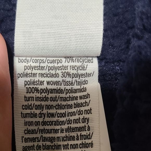 NWT PINK Victoria's Secret Collegiate Collection Virginia Sherpa Jacket sz S - Picture 9 of 9